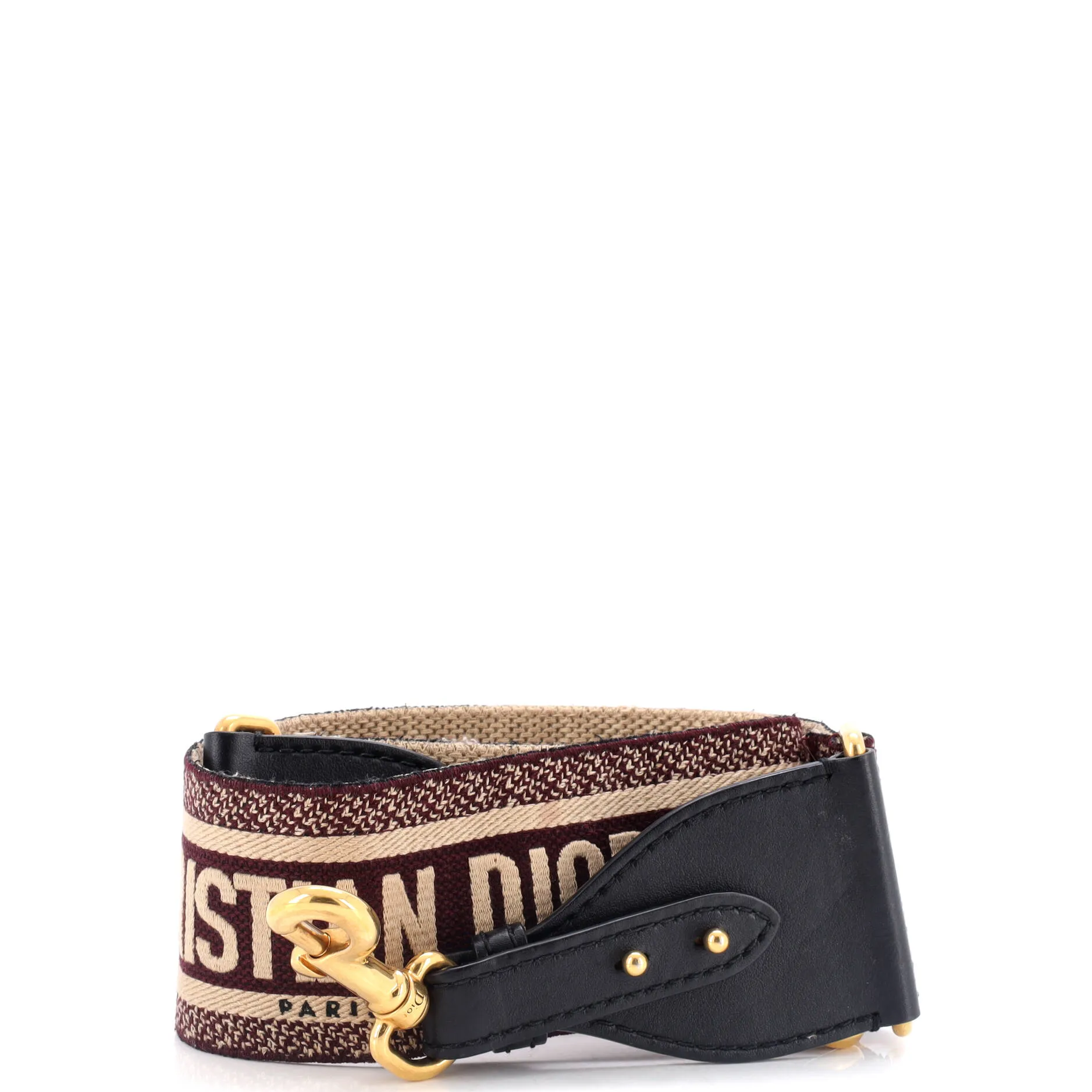 Logo Shoulder Strap Embroidered Canvas