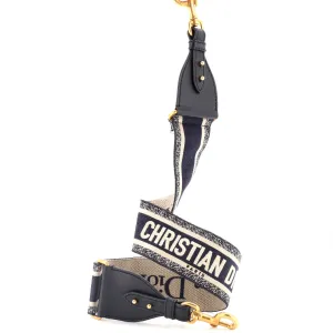 Logo Shoulder Strap Embroidered Canvas