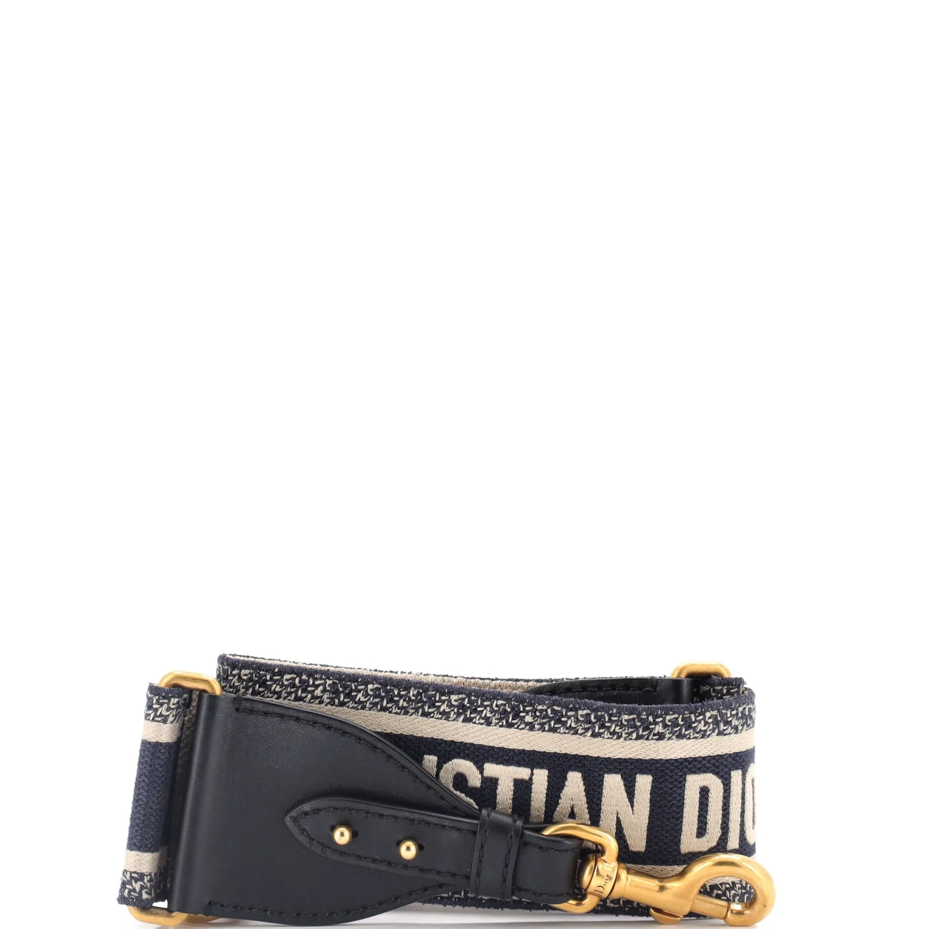 Logo Shoulder Strap Embroidered Canvas
