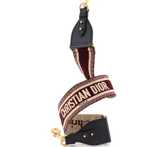 Logo Shoulder Strap Embroidered Canvas