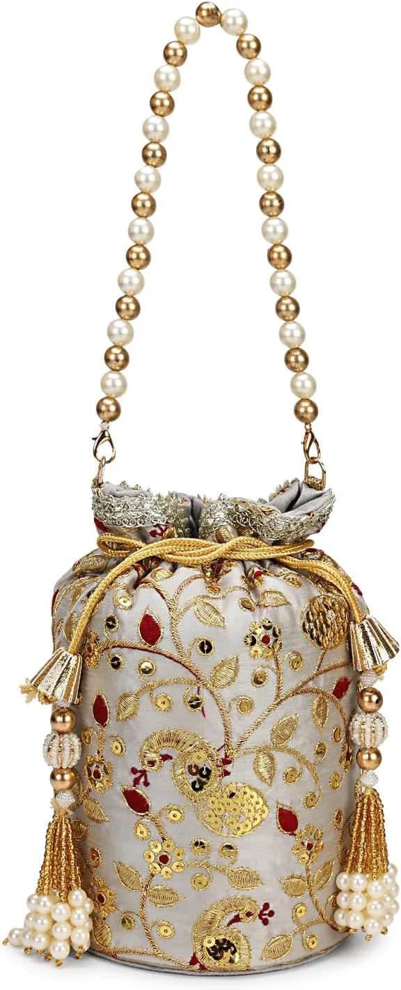LONGING TO BUY Women Ethnic Potli Bags For Wedding & Party Function