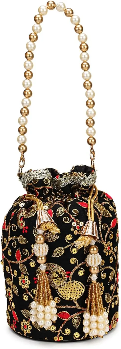 LONGING TO BUY Women Ethnic Potli Bags For Wedding & Party Function