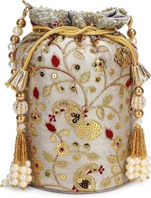 LONGING TO BUY Women Ethnic Potli Bags For Wedding & Party Function