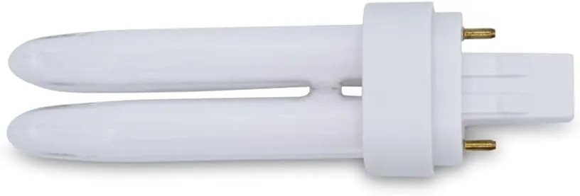 lumenivo 13 Watt Quad Tube Fluorescent Lamp with GX23-2, 2 Pin Base 4100k Bright White U Shaped Compact Fluorescent Bulbs 2 Pin - PLC 13w 2 Pin Double Tubes CFL with 810 Lumens Output - 4 Pack