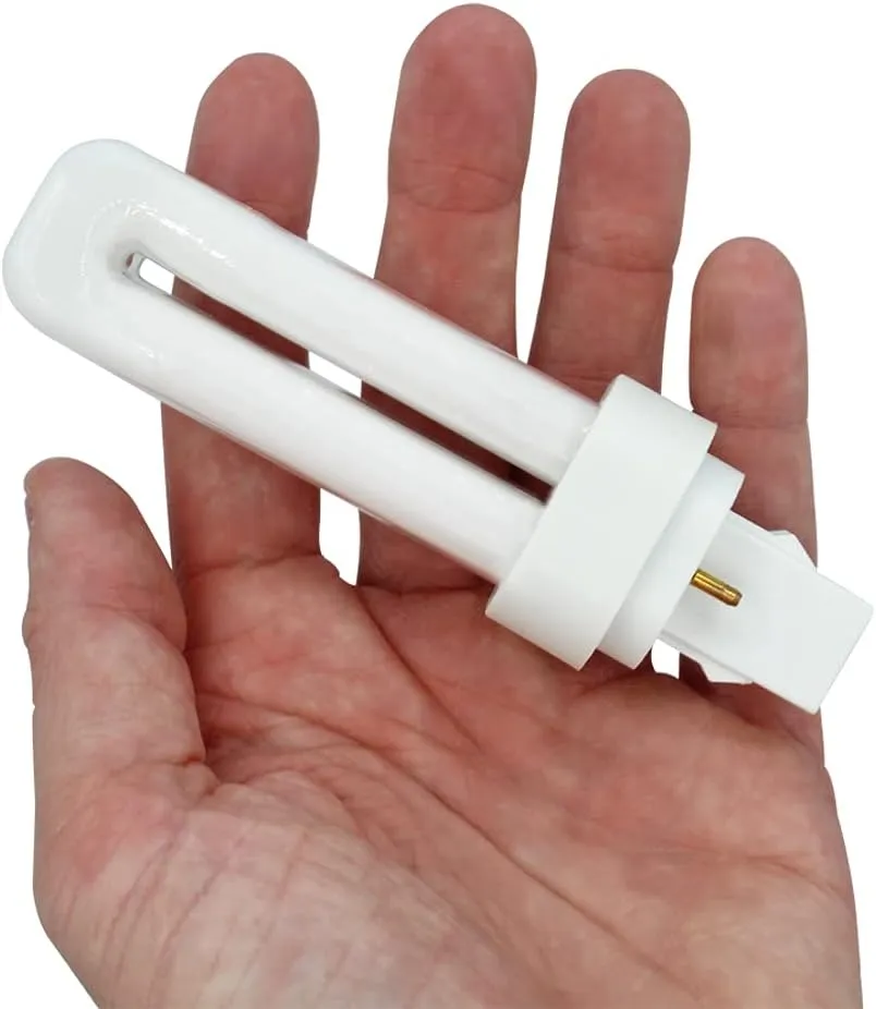 lumenivo 13 Watt Quad Tube Fluorescent Lamp with GX23-2, 2 Pin Base 4100k Bright White U Shaped Compact Fluorescent Bulbs 2 Pin - PLC 13w 2 Pin Double Tubes CFL with 810 Lumens Output - 4 Pack