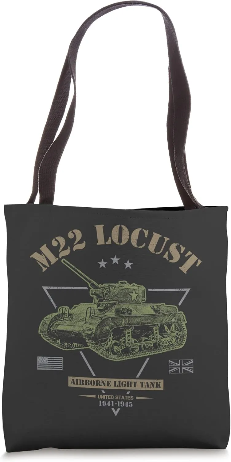 M22 Locust Airborne Light Tank Tote Bag
