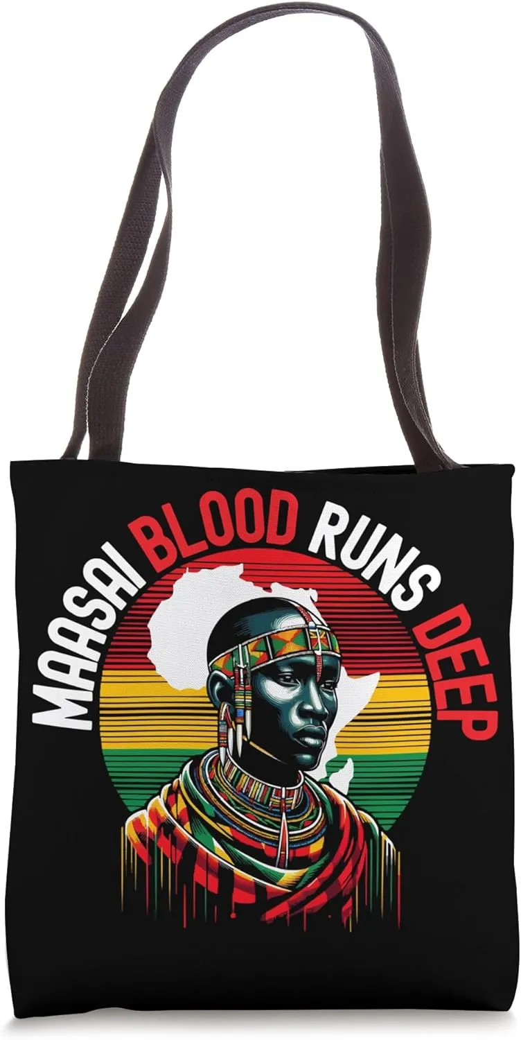 Maasai Tribe African Indigenous Etnic Group Africa Tote Bag