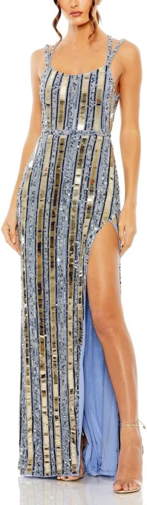 Mac Duggal Womens Embellished Formal Evening Dress