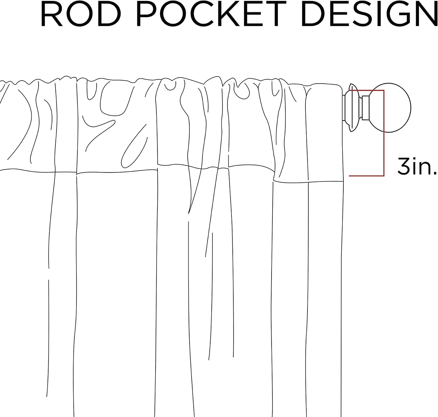 Madison Park Ivory Sheer Curtains For Bedroom, Transitional Fabric White Sheer Curtain For Living Room, Irina Embroidered Rod Pocket Curtain Sheers , 100"W X 84"L , 1-Panel Pack