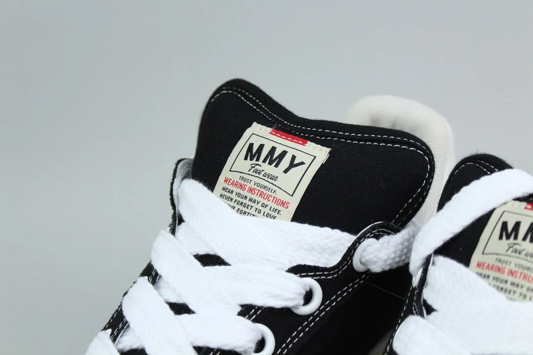 Maison Mihara Yasuhiro Canvas Low Distressed Midsole 'Black/White'