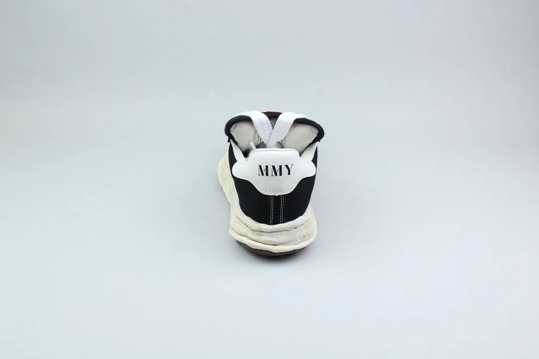 Maison Mihara Yasuhiro Canvas Low Distressed Midsole 'Black/White'