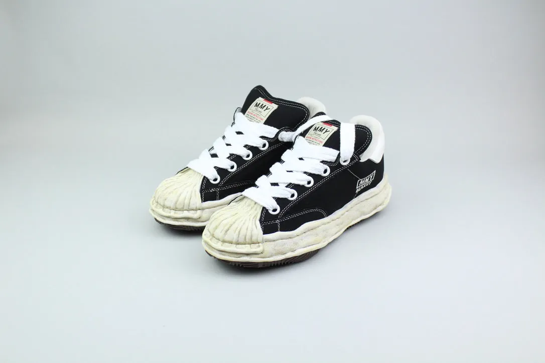 Maison Mihara Yasuhiro Canvas Low Distressed Midsole 'Black/White'