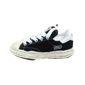 Maison Mihara Yasuhiro Canvas Low Distressed Midsole 'Black/White'