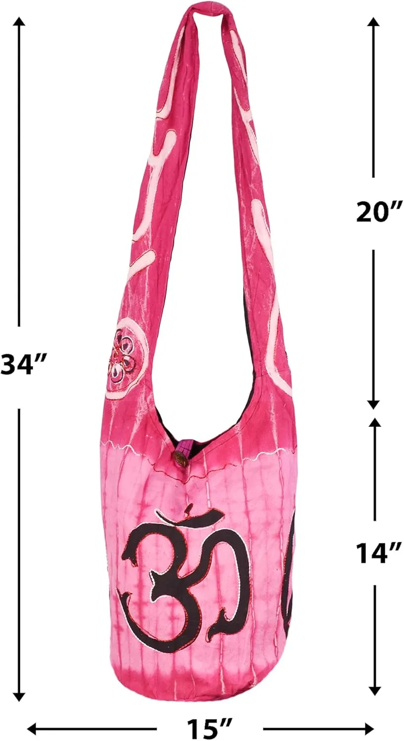 Mandala Crafts Hippie Bag for Women - Boho Purse Hobo Crossbody Bags for Women