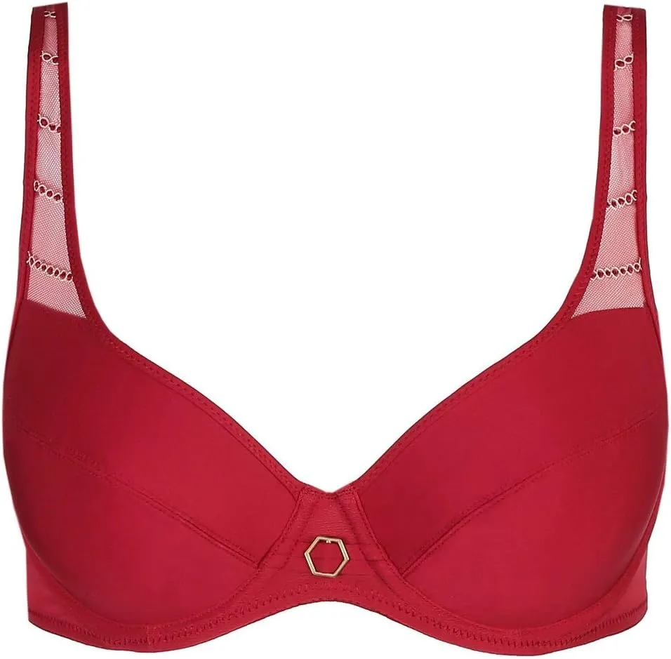 Marie Jo Embroidered Padded Balcony Bra