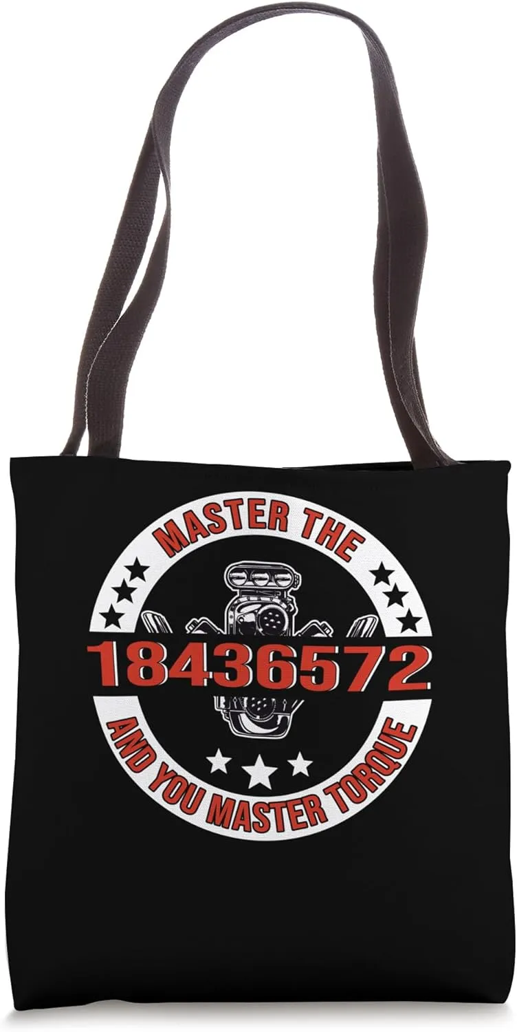 Mechanic Car Mechanic 18436572 V8 Mechanical Engineer Tote Bag