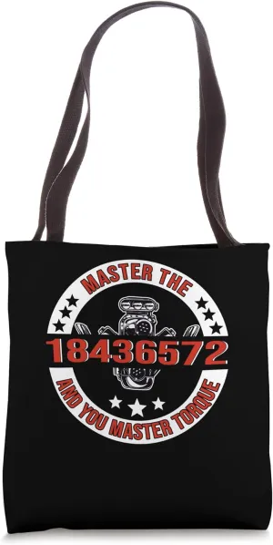 Mechanic Car Mechanic 18436572 V8 Mechanical Engineer Tote Bag