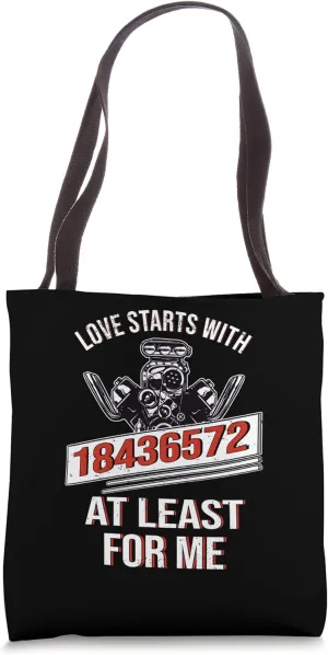 Mechanic Car Mechanic 18436572 V8 Mechanical Engineer Tote Bag