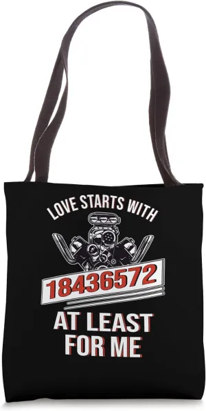Mechanic Car Mechanic 18436572 V8 Mechanical Engineer Tote Bag