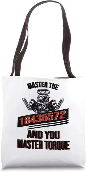 Mechanic Car Mechanic 18436572 V8 Mechanical Engineer Tote Bag