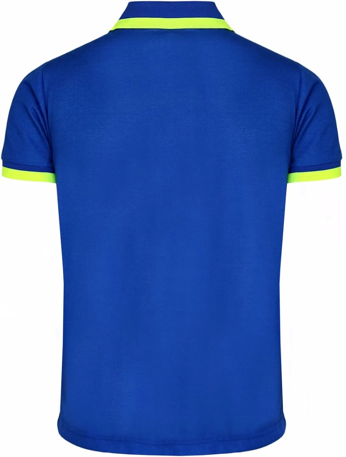 Men's Pique Polo Shirts Short Sleeve Fluorescent Point Polo Shirt
