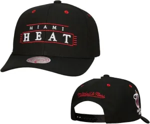 Mitchell & Ness Miami Heat NBA Team Lofi Pro HWC Snapback Hat Cap Black