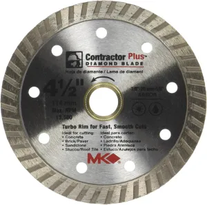 M.K. Diamond 166999 Diamond Blade 4.5" 0.080 5/8"