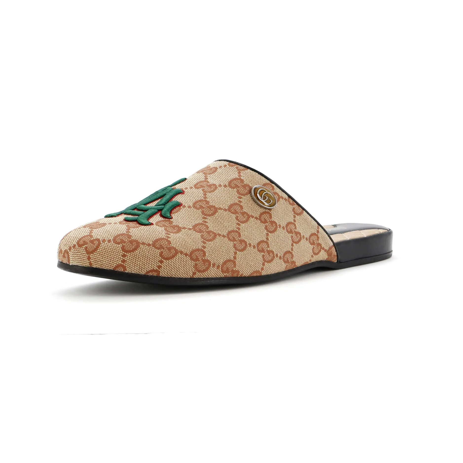 MLB Slippers Embroidered GG Canvas
