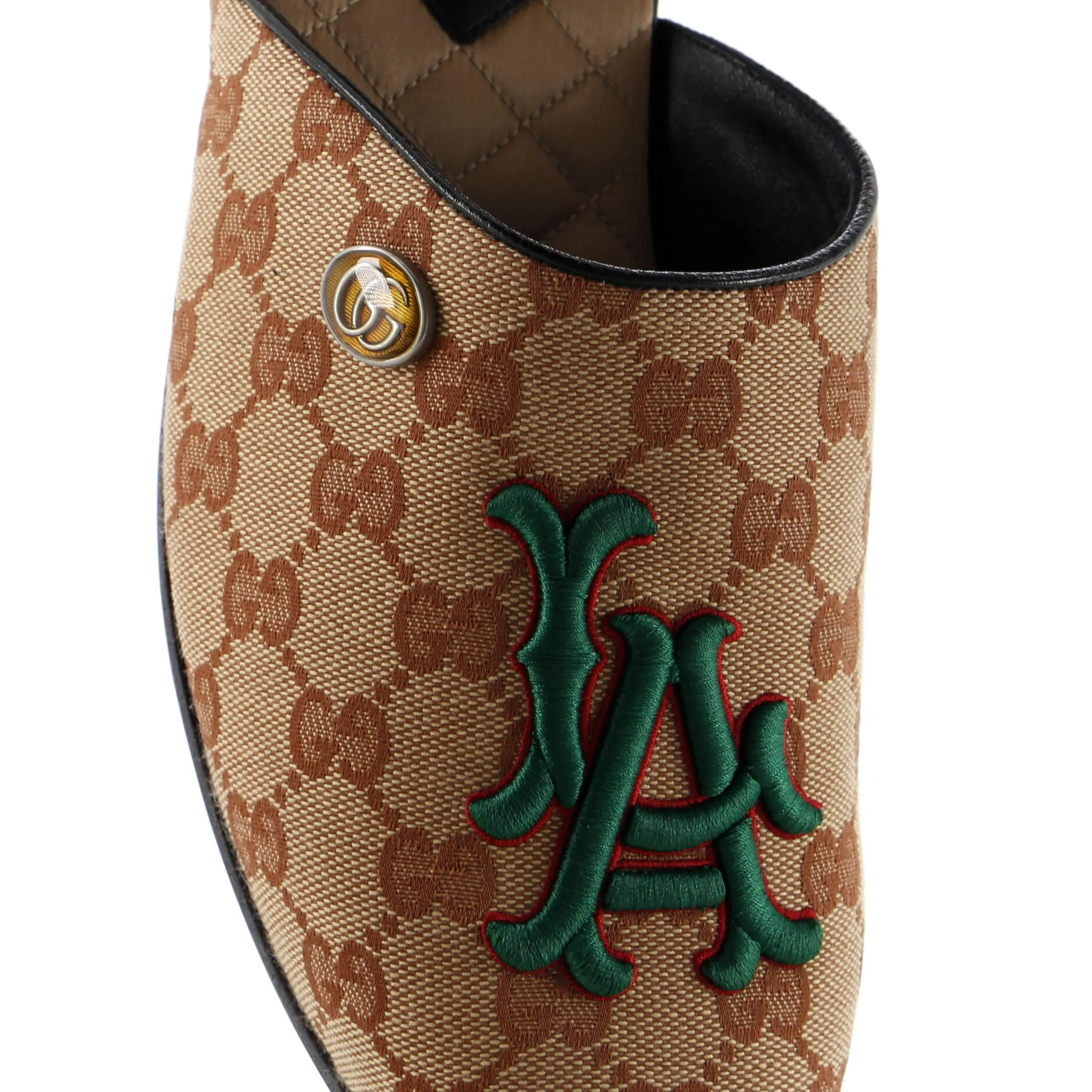 MLB Slippers Embroidered GG Canvas