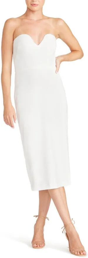 MONIQUE LHUILLIER ML Womens Embellished Midi Dress