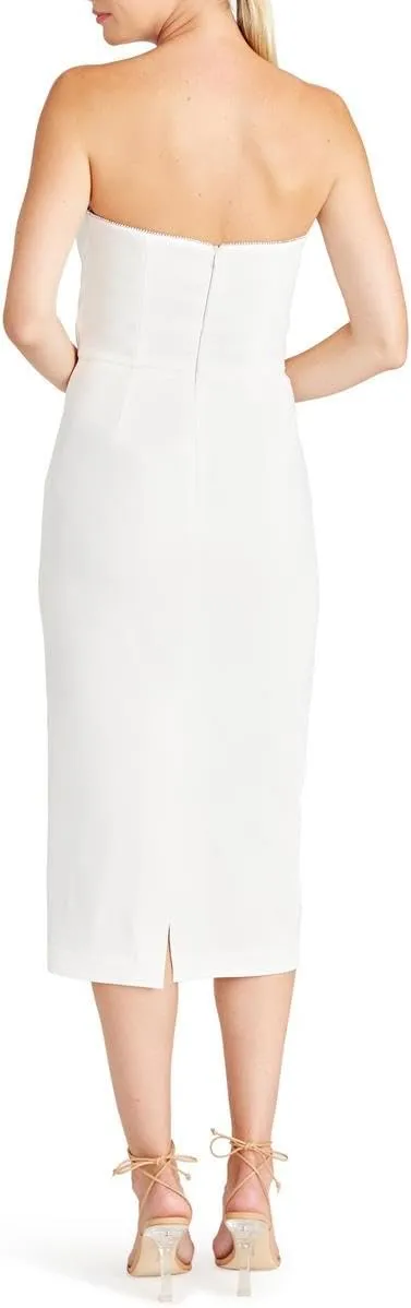 MONIQUE LHUILLIER ML Womens Embellished Midi Dress