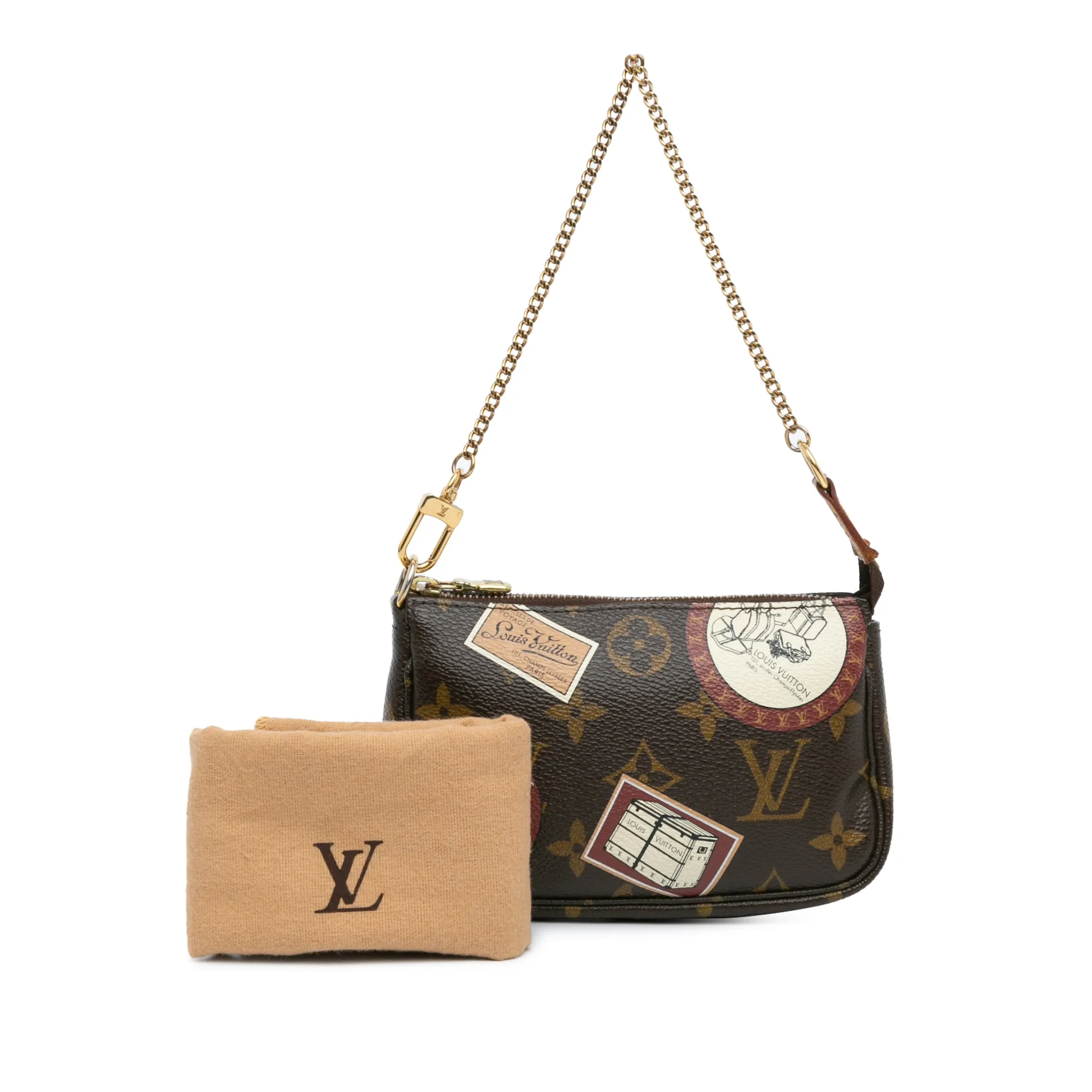 Monogram Patch Mini Pochette Accessoires