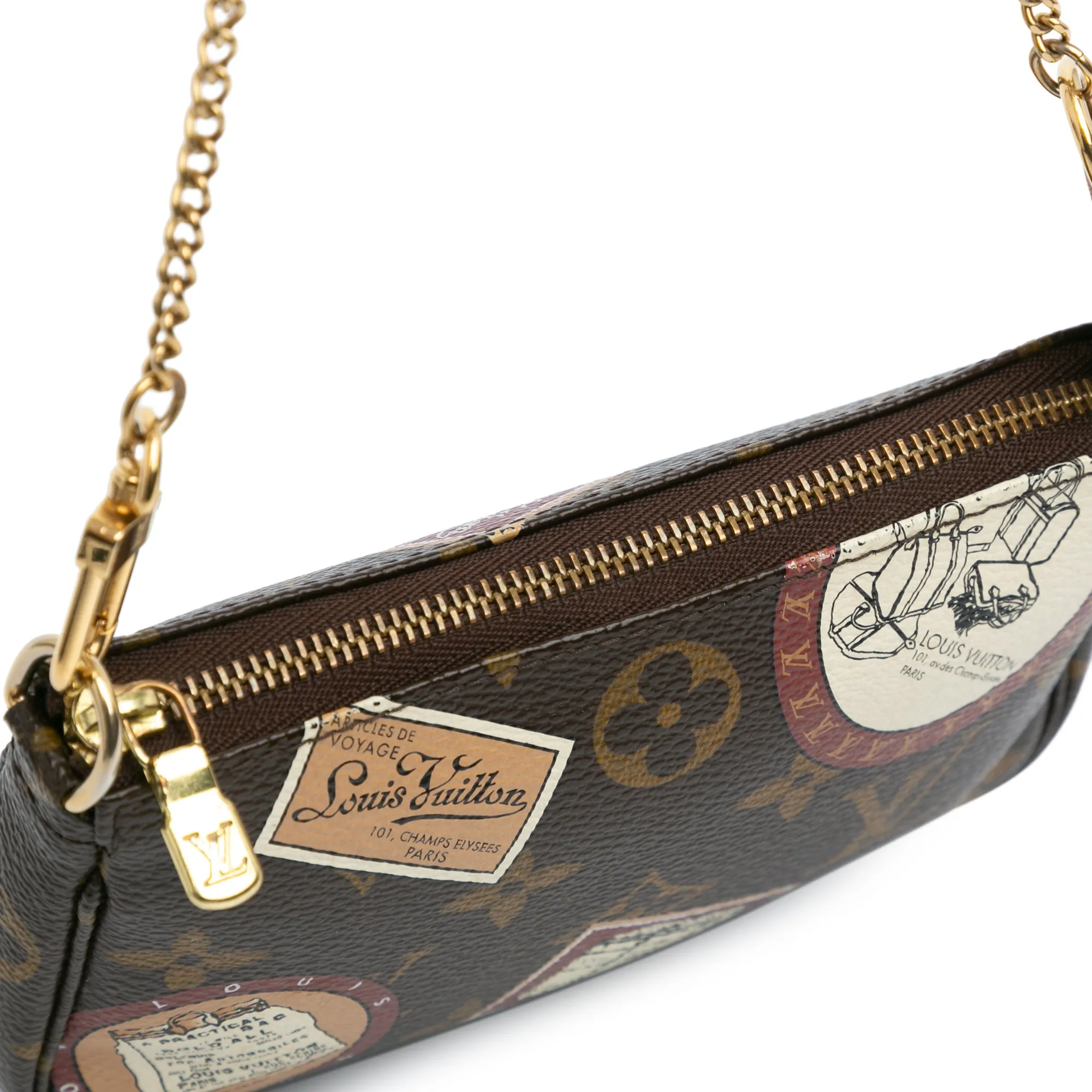 Monogram Patch Mini Pochette Accessoires