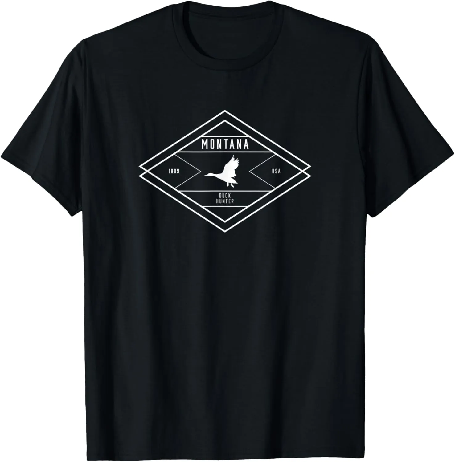 Montana Duck Hunter diamond T-Shirt