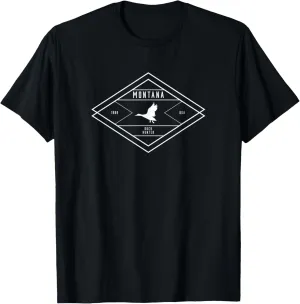 Montana Duck Hunter diamond T-Shirt