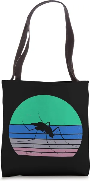 Mosquito Vintage Cool Mosquito Animal Lover 80s 90s Style Tote Bag