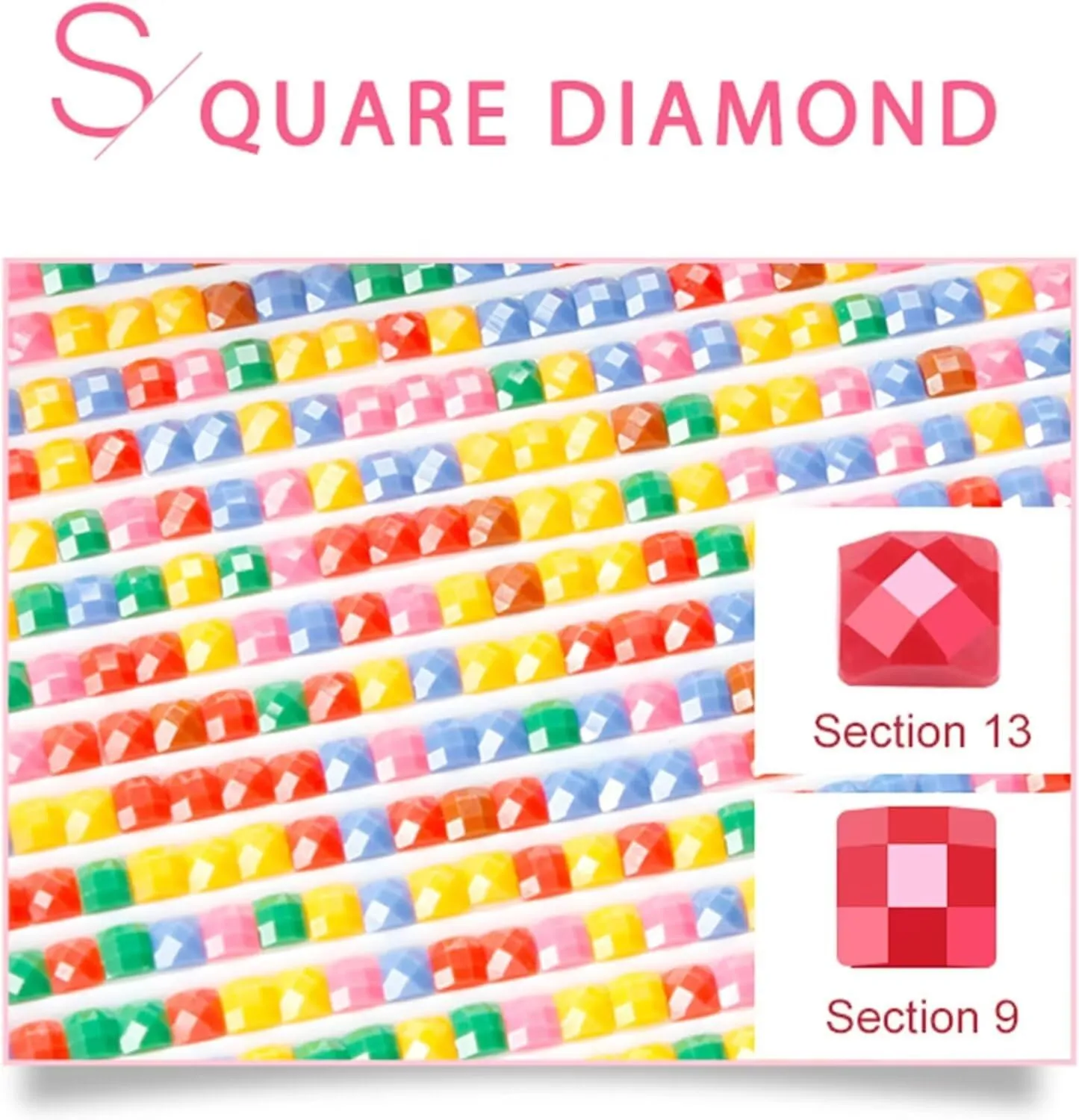 Mountain Diamond Art Kits for Adults, Diamond Painting Cloud Gem Arts and Crafts for Adults, DIY 5D Square Full Drill Crystal Embroidery Paintings, Hobbies for women, Home Wall Decor 20x28in -53s5