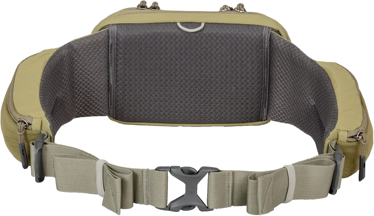 Mountainsmith Sprint Lumbar Waist Fanny Hip Pack, Running, Hiking, Travel, Dog-Walking, Outdoor Activities with 4 Zippered Pockets, Olive Green