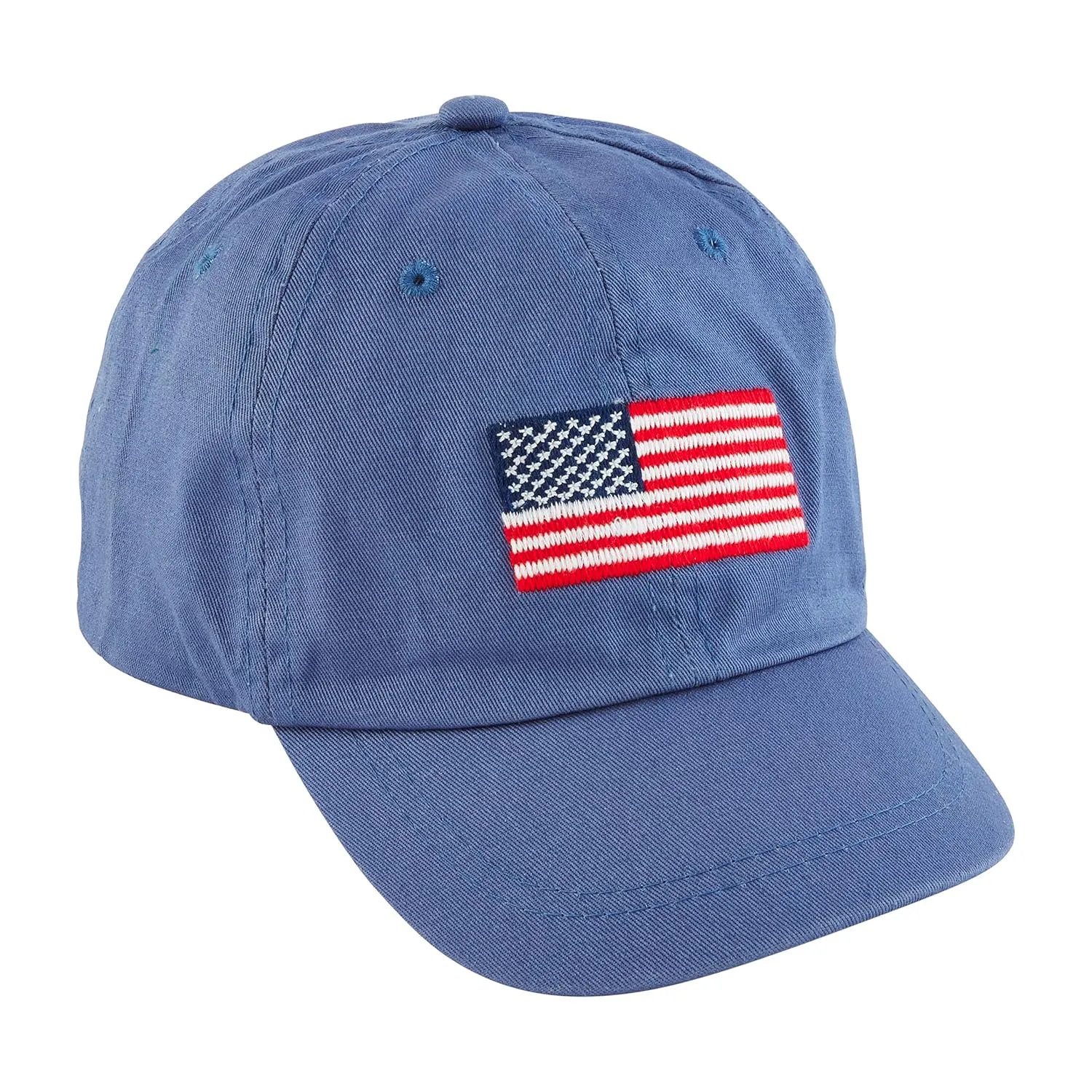 Mud Pie Flag Embroidered Hat