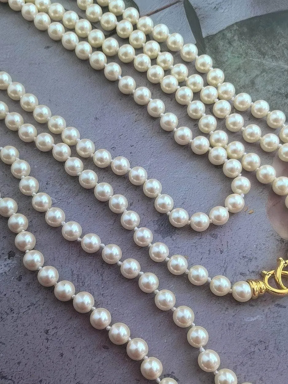 Multilayer Vintage Freshwater Pearl Necklace