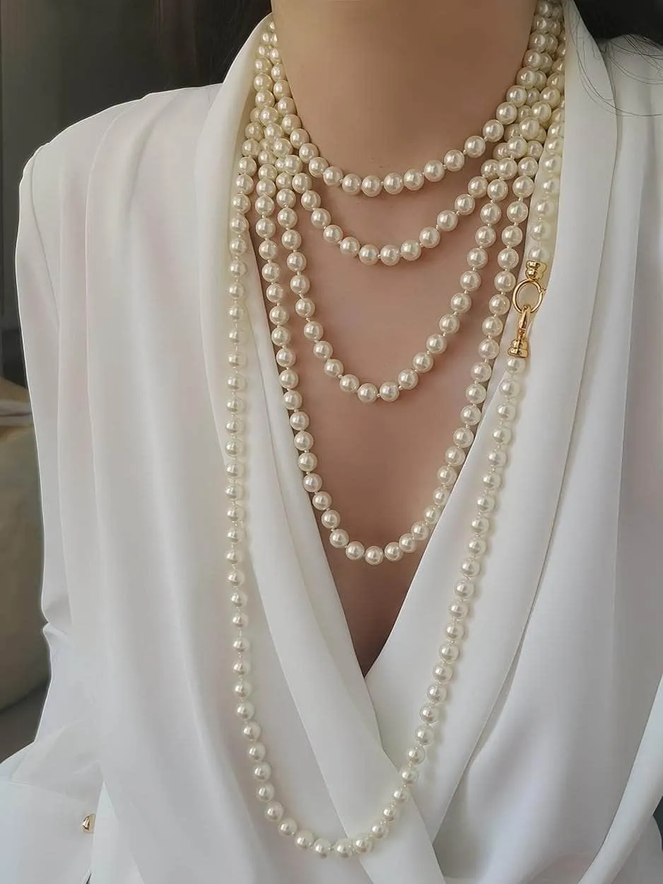 Multilayer Vintage Freshwater Pearl Necklace