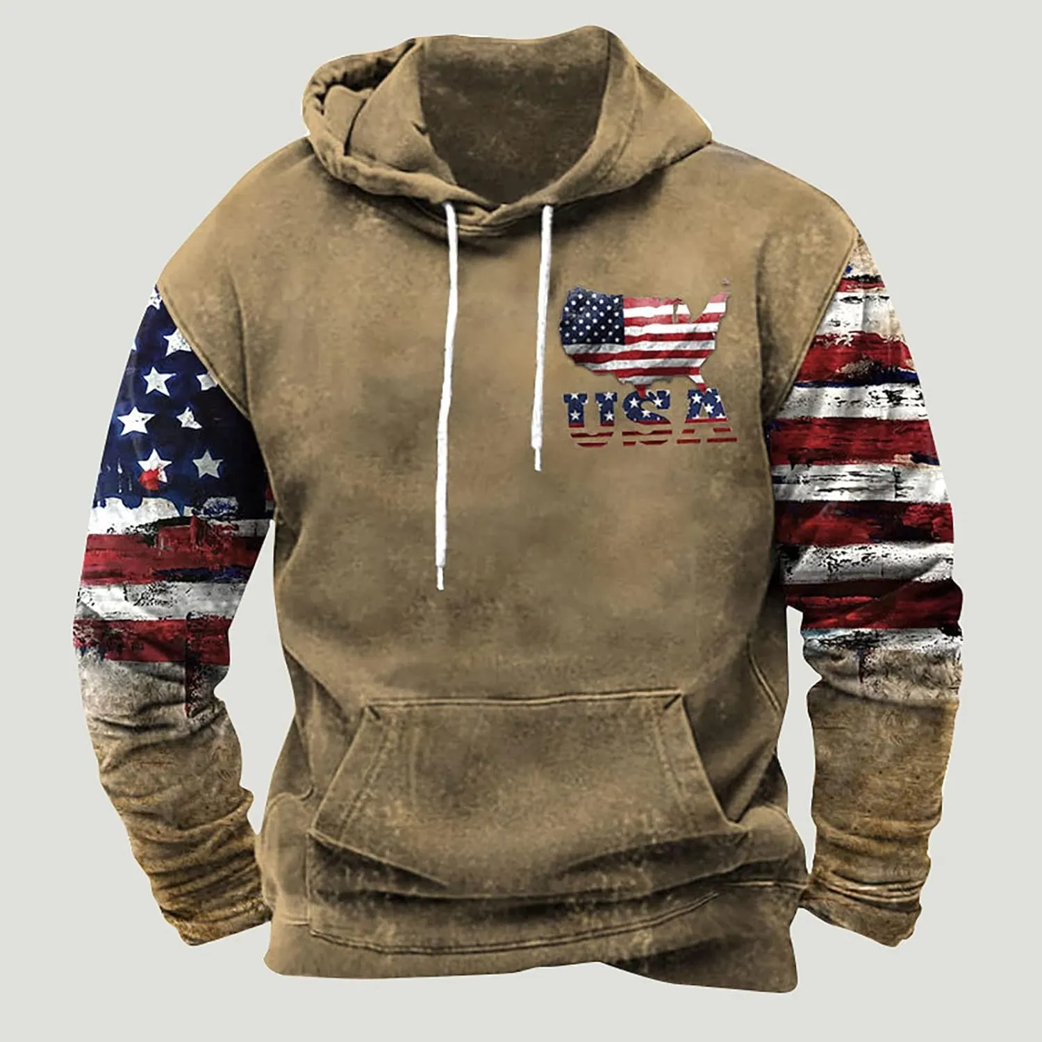 Muscularfit Mens Hoodies Pullover Lightweight Western Aztec Ethnic Hooded Sweatshrits Casual Slim Ethnic Print Graphic Hoodie