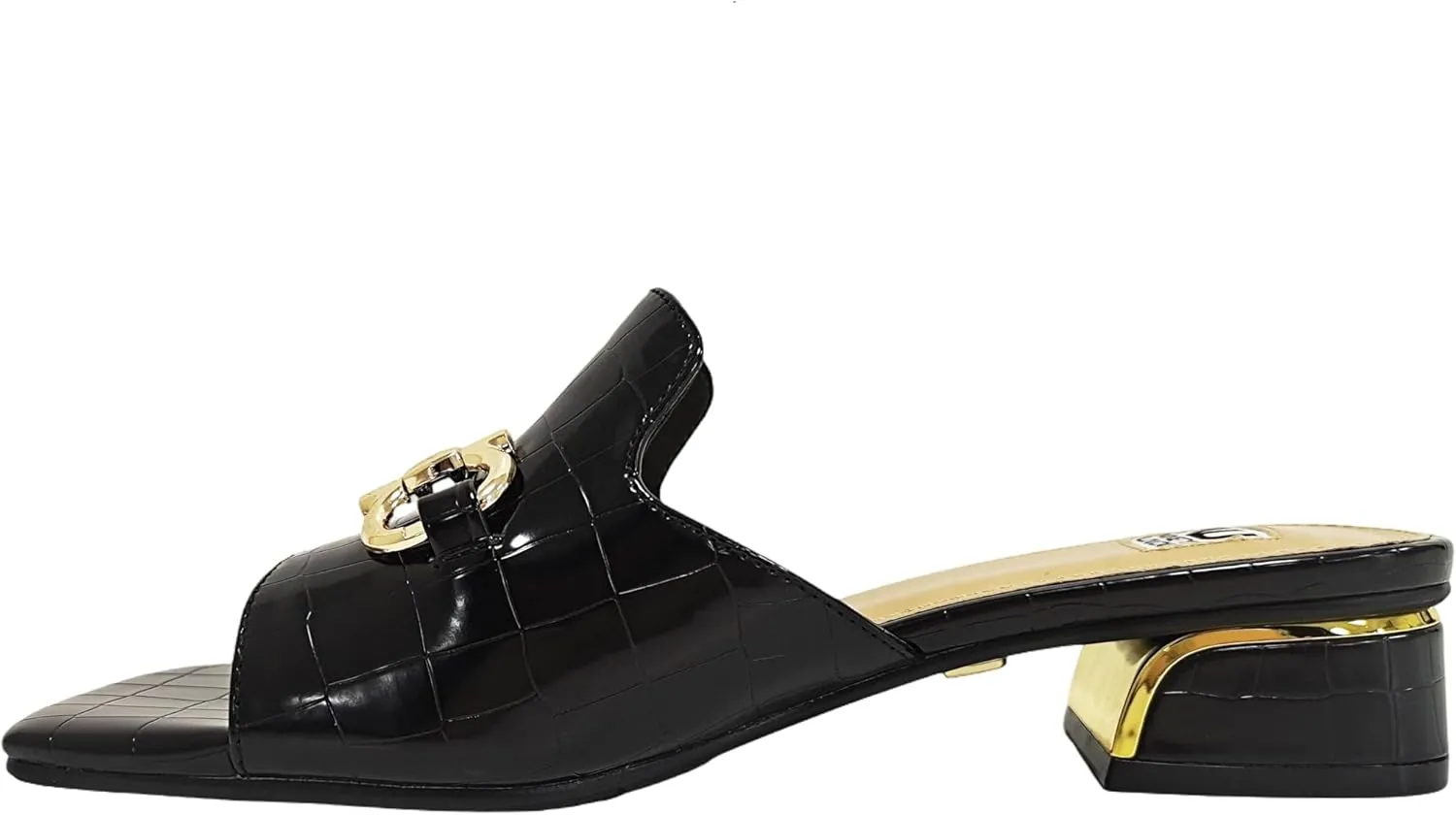 Ninety Union Open Toe Metal Trim Heel Slide