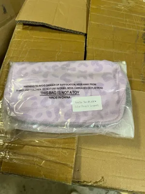 Original nylon fanny packs	 - Purple leopard