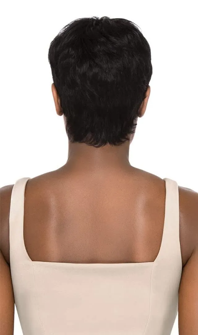 Outre Human Hair Wig Duby Wig Pixie Mohawk (DEEP BLUE)
