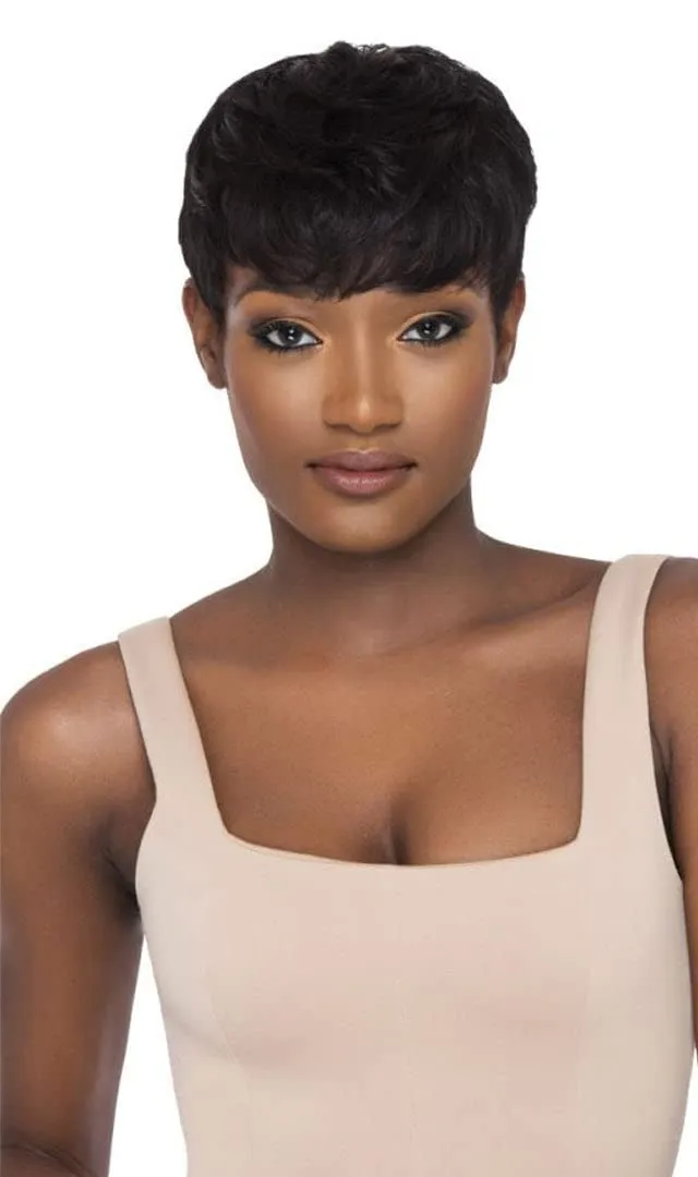 Outre Human Hair Wig Duby Wig Pixie Mohawk (DEEP BLUE)