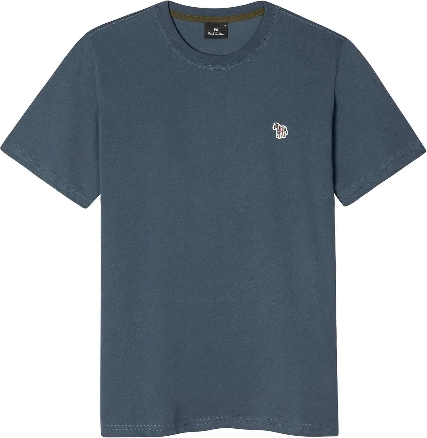 Paul Smith Ps Mens Ss Reg Fit Tshirt Zebra Badge