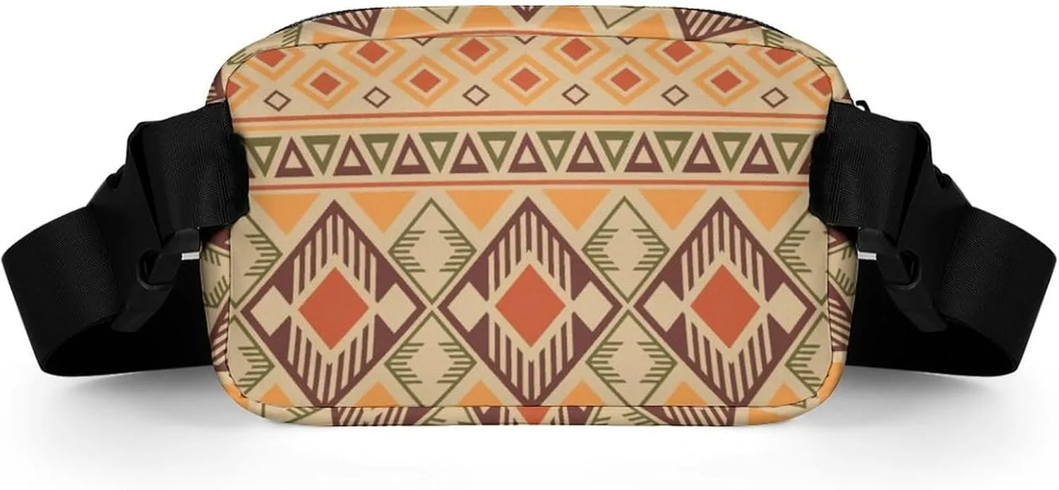 Peruvian American Indian Pattern Unisex Fashion Fanny Pack Crossbody Bag Suitable for Traveling, Hiking, Daily Life, 20x13cm, style-19-4