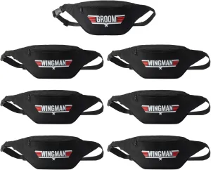 Pop Fizz Designs Bachelor Fanny Packs | Groom and Wingman Fanny Packs (7)