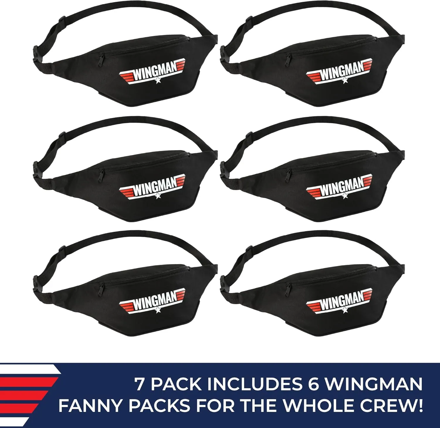 Pop Fizz Designs Bachelor Fanny Packs | Groom and Wingman Fanny Packs (7)